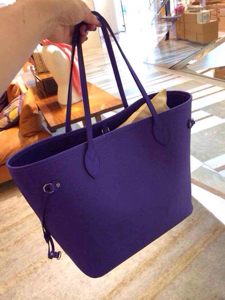 Louis Vuitton Epi Leather Neverfull MM Bag M40883 Figue